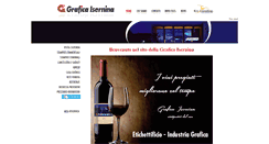 Desktop Screenshot of graficaisernina.it